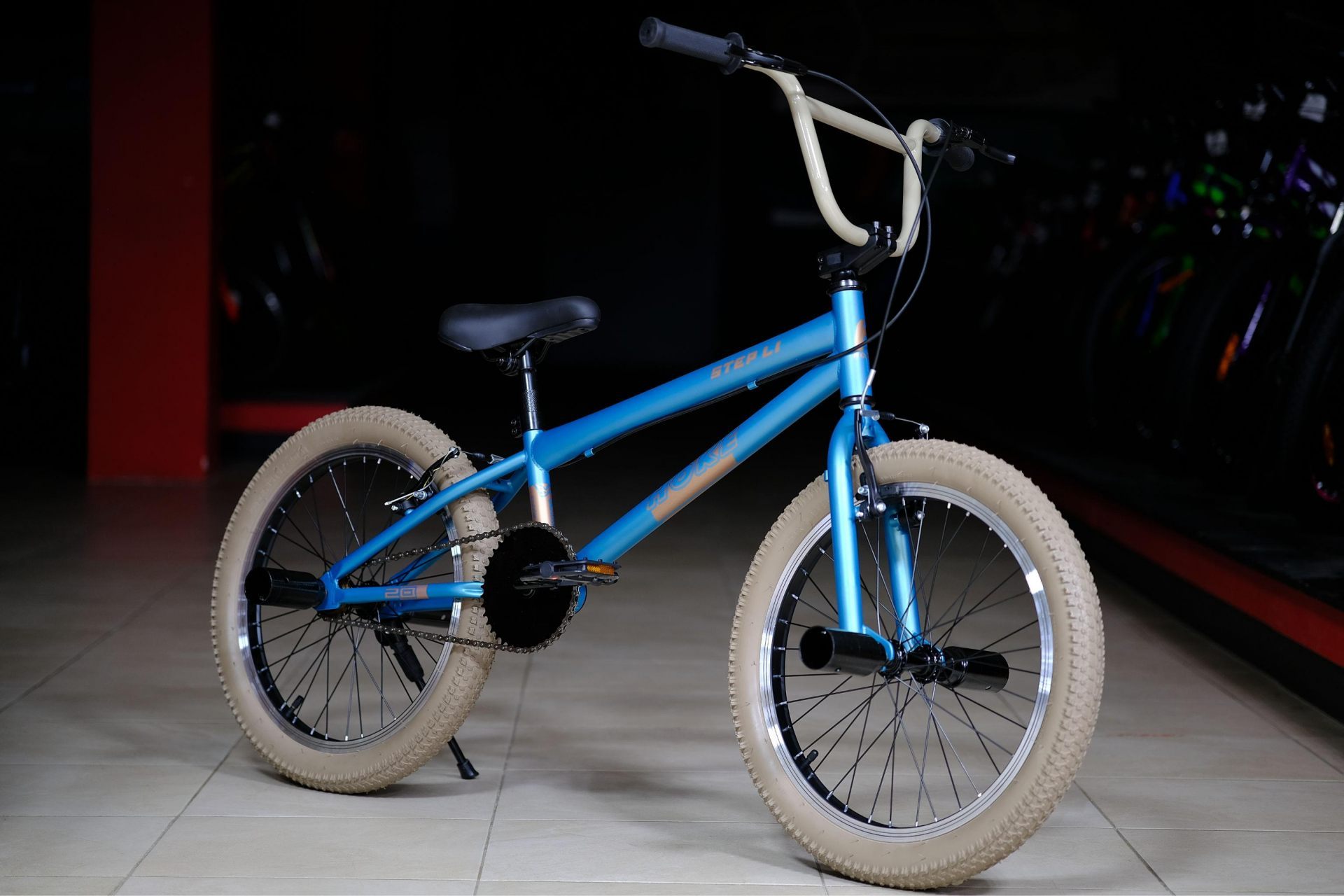 Задний переключатель -
 HOKE BMX Step L1 матовый синий